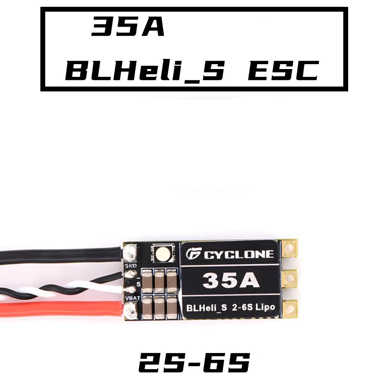 Drone With Rc Remote - Cyclone 35A BLHeli_S ESC - 高速