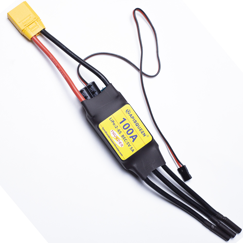 Rc Boat Brushless Motor - ApisQueen 水中用 100A ブラシレス ESC 2-6S