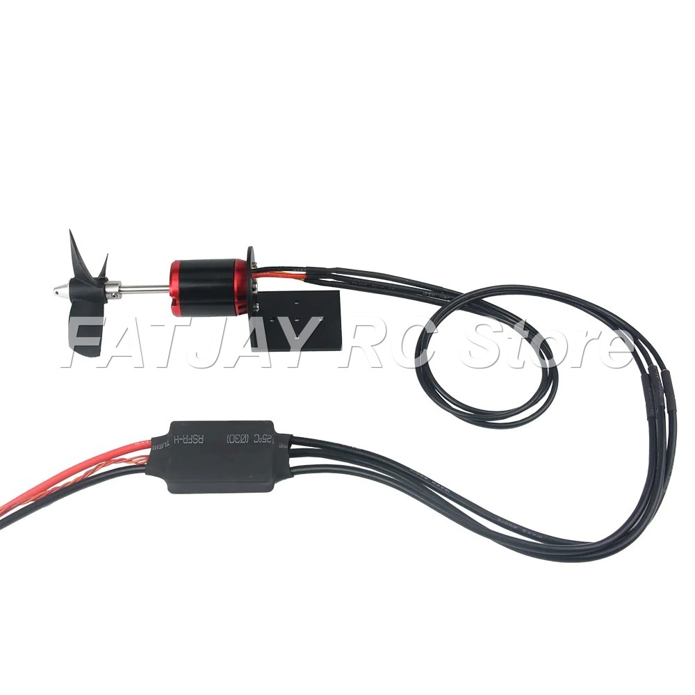 Rc Boat Brushless Motor - 防水ブラシレスモーター FATJAY KYO-6T 6kg 推力水中推進器 24V