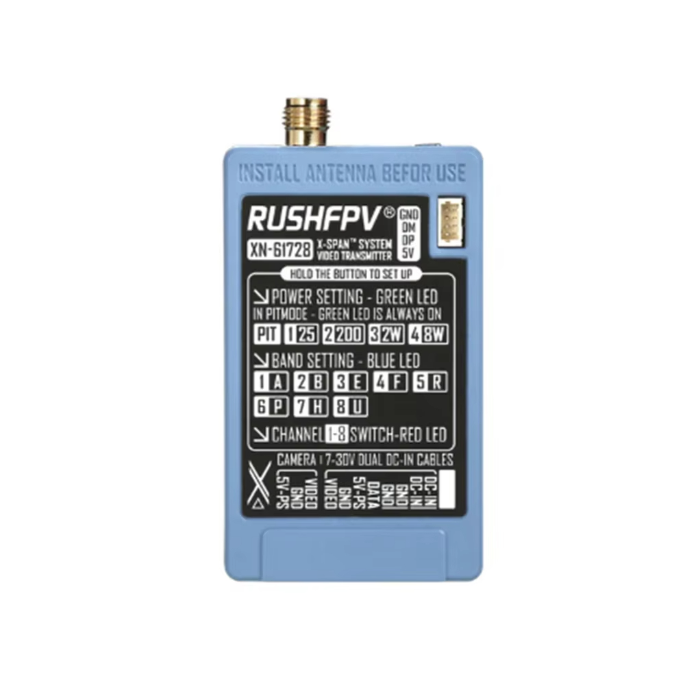 RUSHFPV 6.1‑7.2G 8W X61728 VTX - Drone Rc Controller のレビューと価格