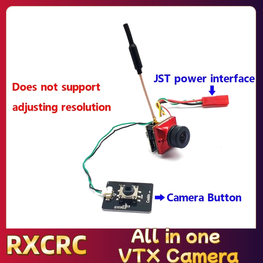RXCRC 5.8Gモジュール送信機400mW VTX Ca - Caddx Fpv Camera のレビューと価格