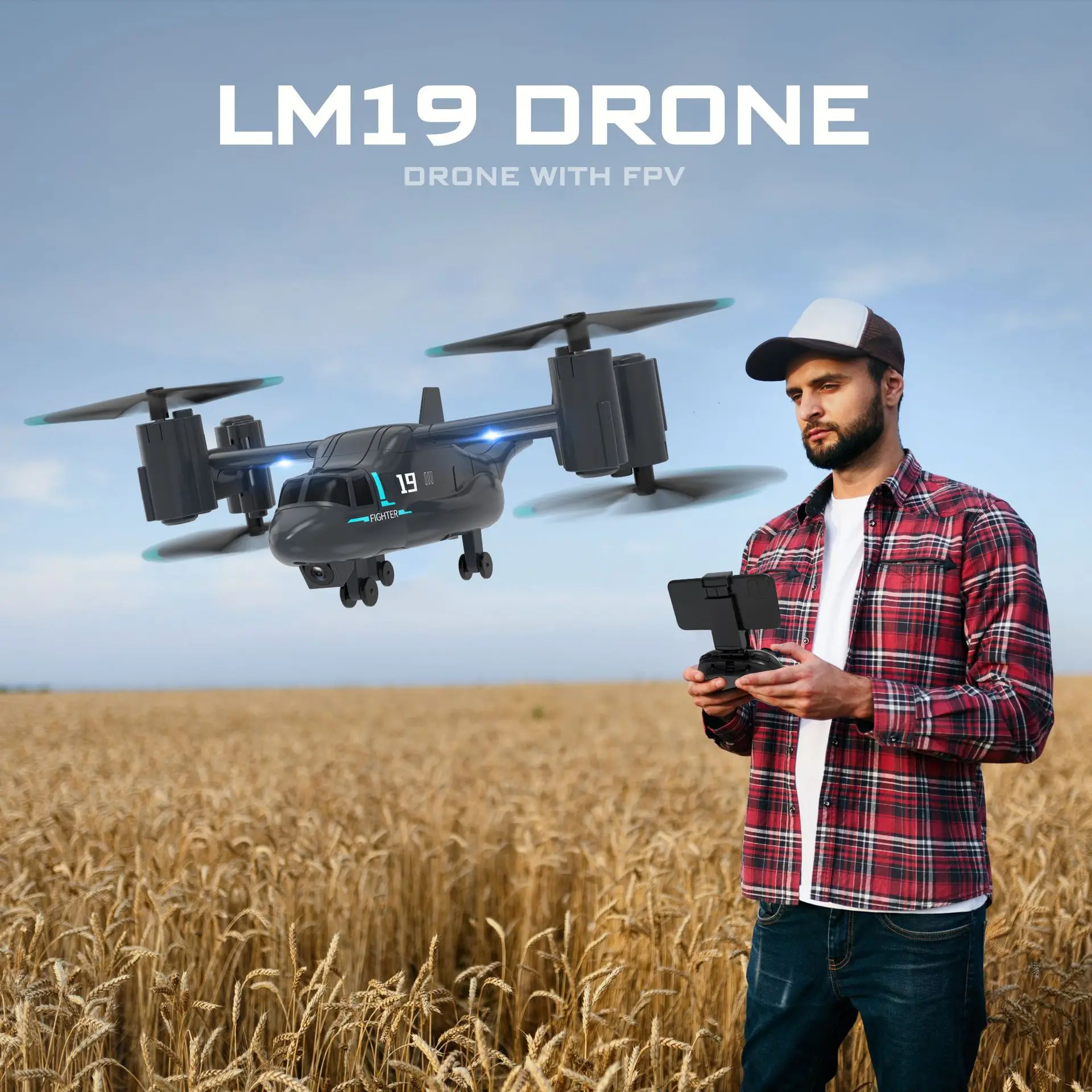 LM19 リモコンヘリコプタードローン 480P カメラ戦闘 - Drone Rc Jet のレビューと価格
