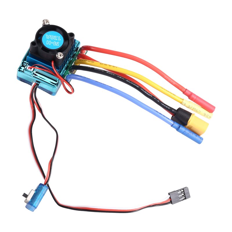 WOWFU-120A ブラシレス ESC スピードコントロー - Rc Boat Brushless Motor のレビューと価格