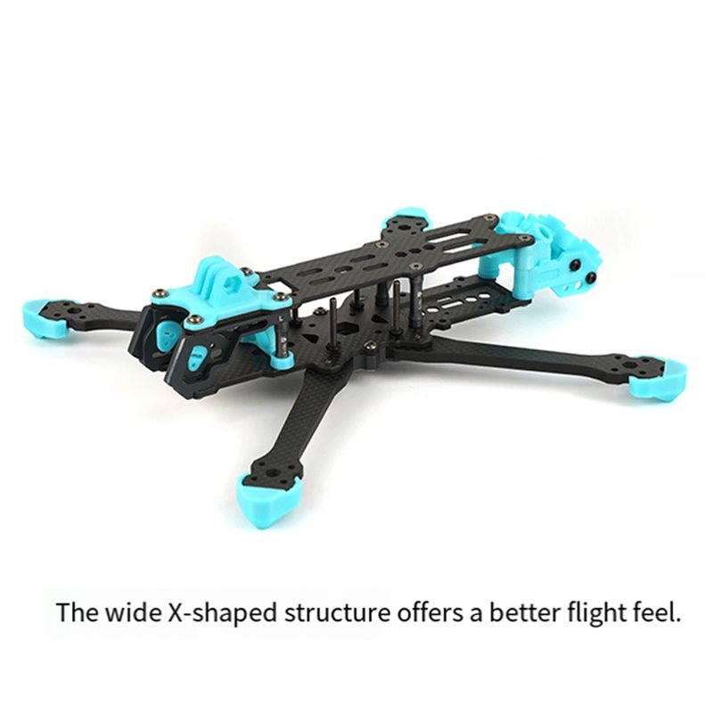 MACH-MANTA V2 5 インチ カーボンファイバー  - Quadcopter Frame のレビューと価格