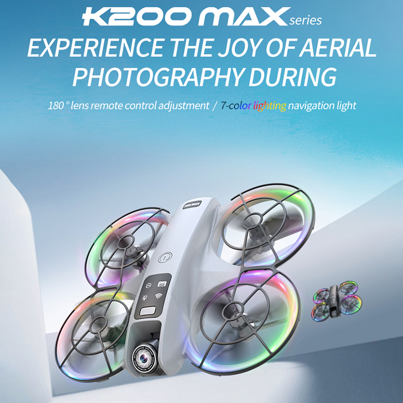 K200ドローン カメラ付き HD 8K 1080P FPV - Drone Rc Holder のレビューと価格