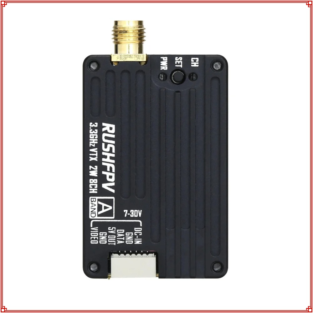 2026年新型 RUSHFPV 3.3G 2W VTX送信機 - Drone With Rc Remote のレビューと価格