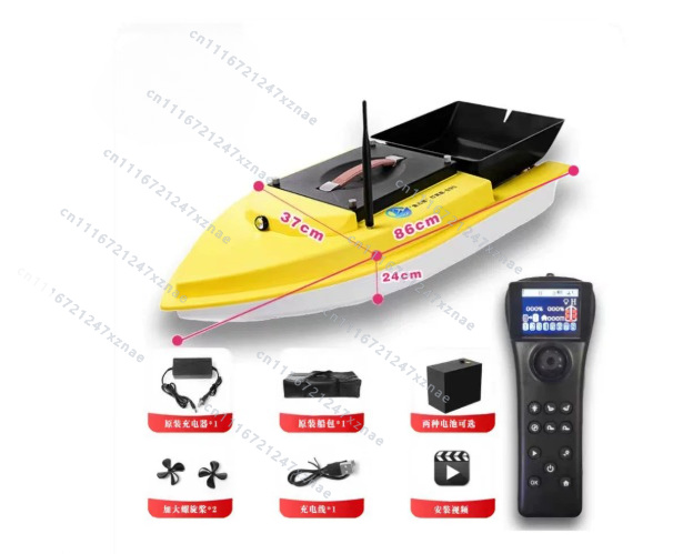 自動クルーズリターン魚群探知機付き夜釣り用プルネットタックル - Rc Boat Brushless Motor のレビューと価格