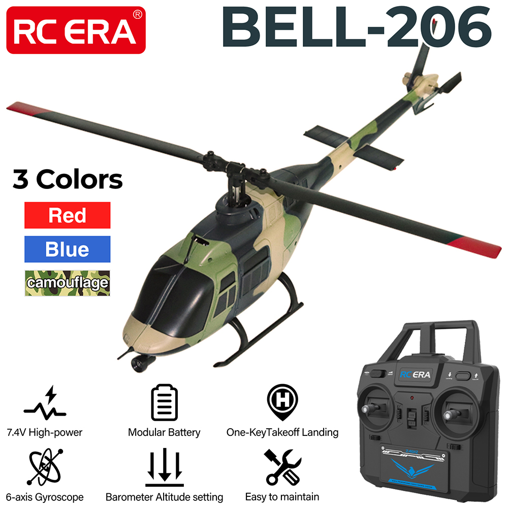 RC ERA RCヘリコプター 1:33 ベル206 航空機 - Drone Rc Jet のレビューと価格