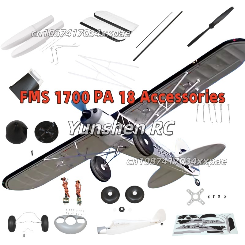 FMS RC 飛行機デカール 1700 ミリメートル PA- - Drone Rc Jet のレビューと価格