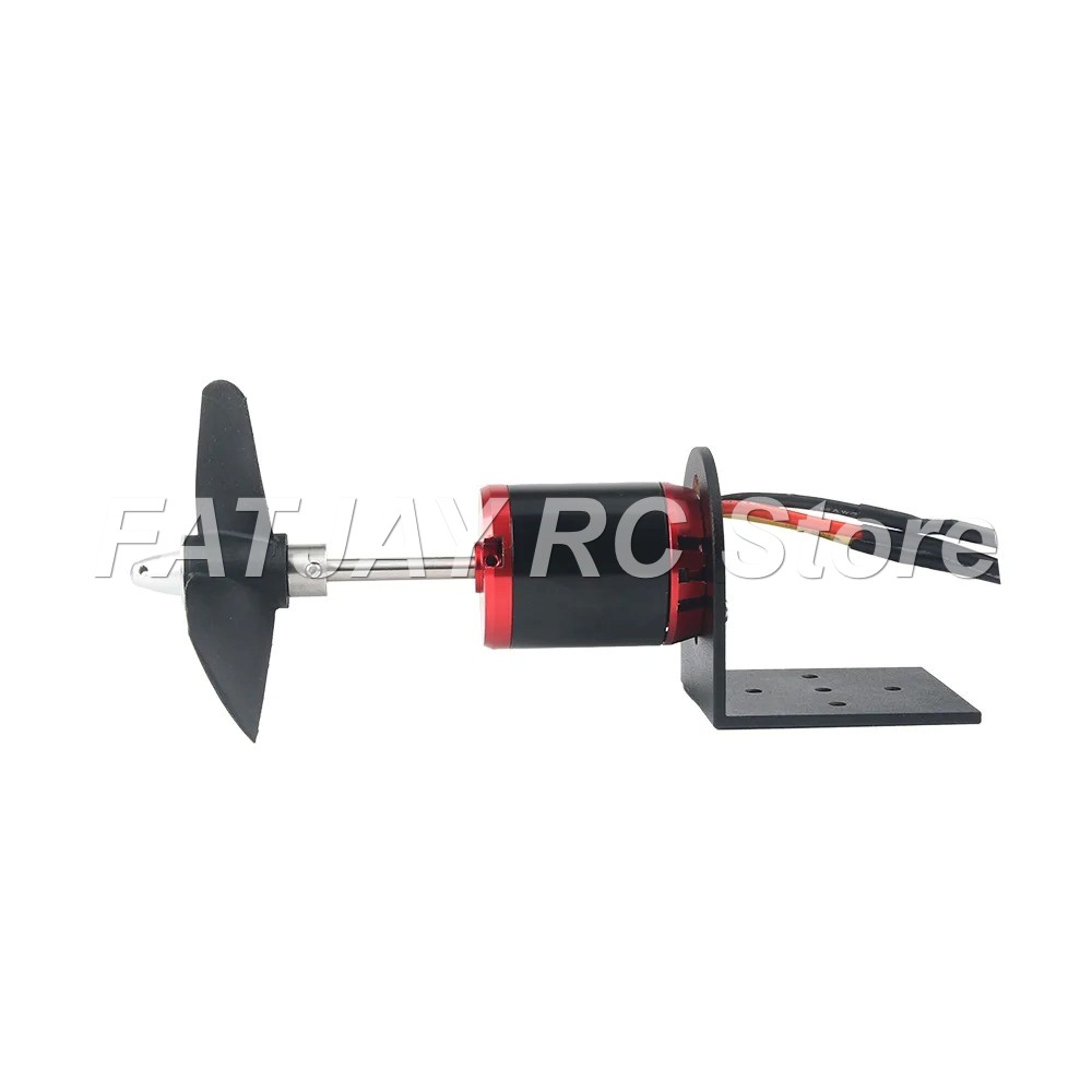 防水ブラシレスモーター FATJAY KYO-6T 6kg  - Rc Boat Brushless Motor のレビューと価格