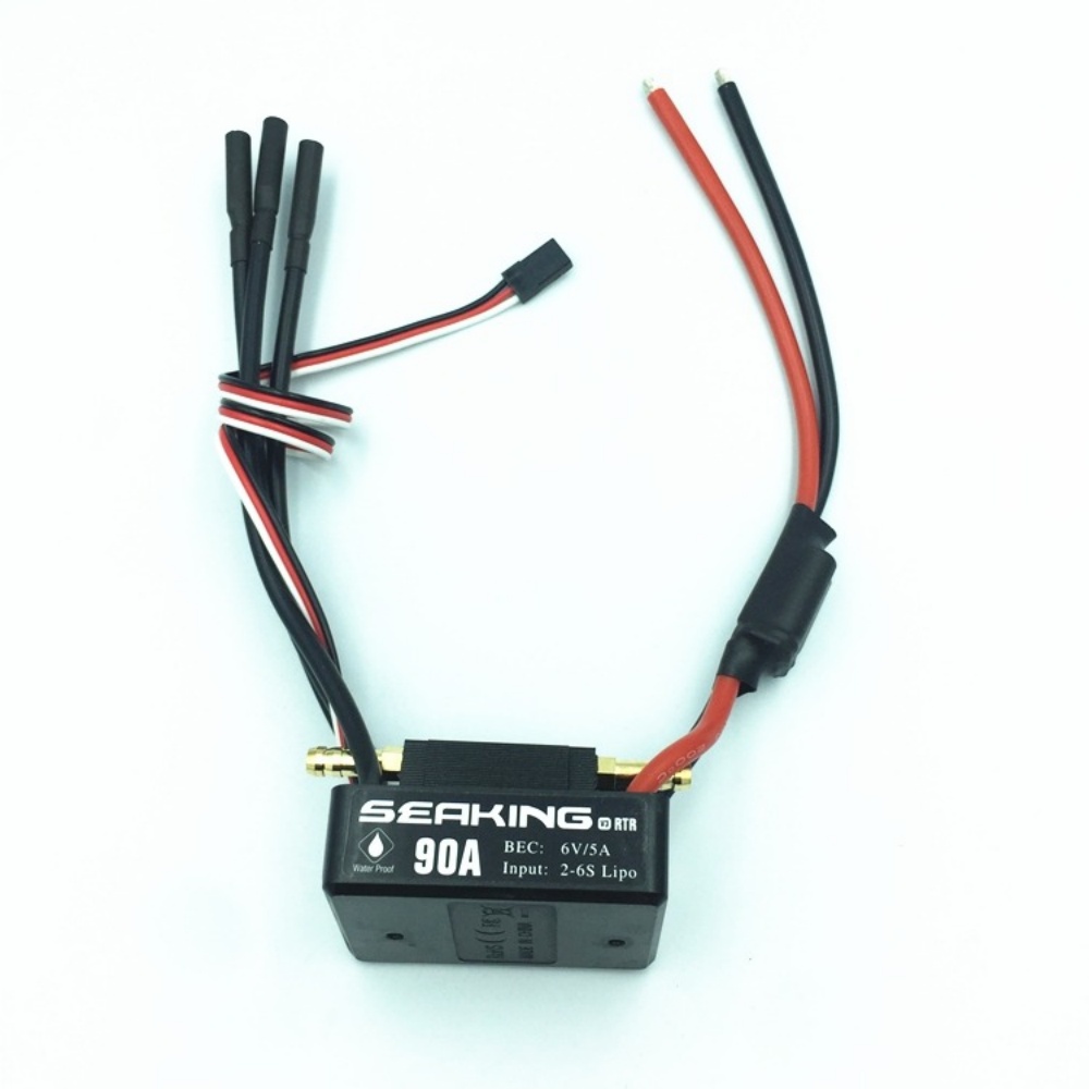 FATJAY Hobbywing Seaking-90A-V - Rc Boat Brushless Motor のレビューと価格