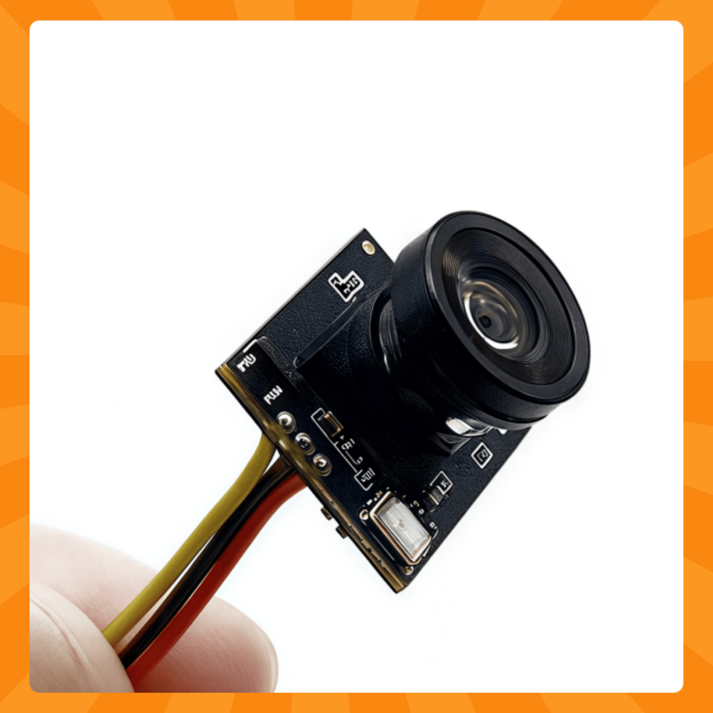 超軽量中空カップ FPV カメラ NANO 13X15MM  - Caddx Fpv Camera のレビューと価格