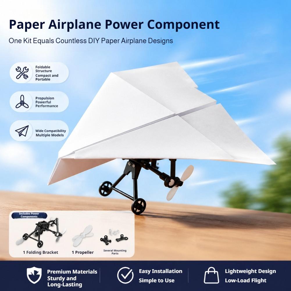リモコン式紙製飛行機 ポータブルRC航空機組み立てパーツ D - Drone Rc Jet のレビューと価格