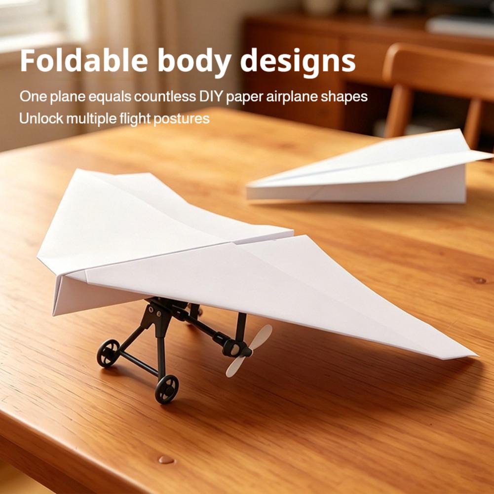 リモコン式紙製飛行機 ポータブルRC航空機組み立てパーツ D - Drone Rc Jet のレビューと価格