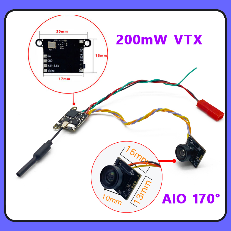 SLONWAKE 5.8G 1200TVL FPV カメラ  - Drone Rc Controller のレビューと価格