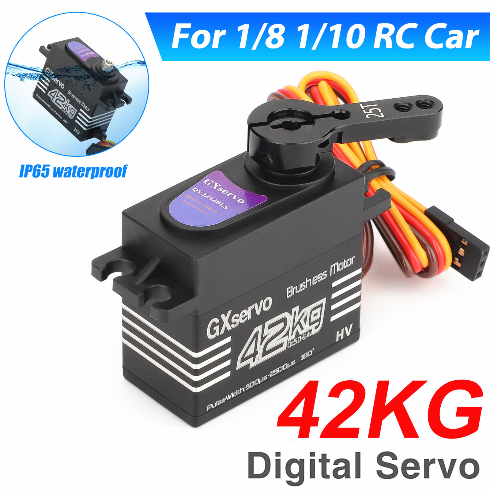 ブラシレスモーター180 °   メタルギア高トルクデジタル - Rc Boat Brushless Motor のレビューと価格