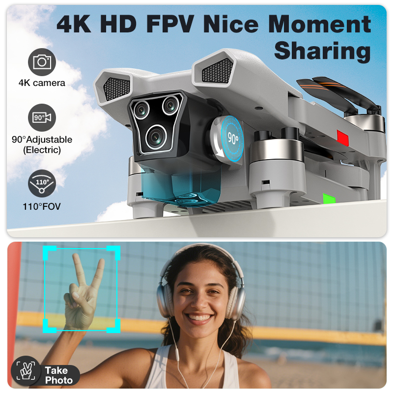 新型ホットL017プロドローン ブラシレス 3Dロール 36 - Drone Rc Holder のレビューと価格