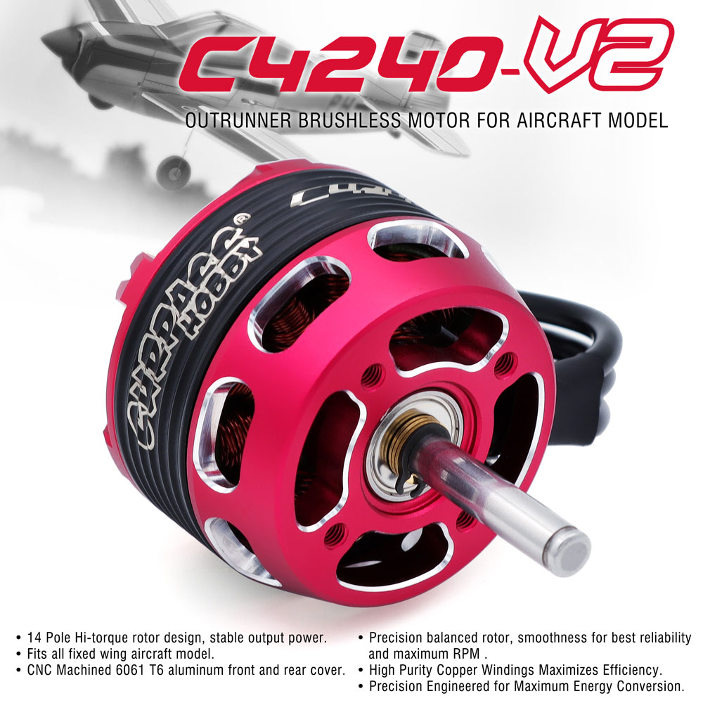 SURPASS HOBBY C4240 750KV/850K - Drone Rc Jet のレビューと価格