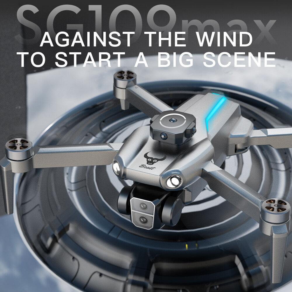 SG109MAX ドローン GPS WIFI FPV 4K  - Drone Rc Holder のレビューと価格