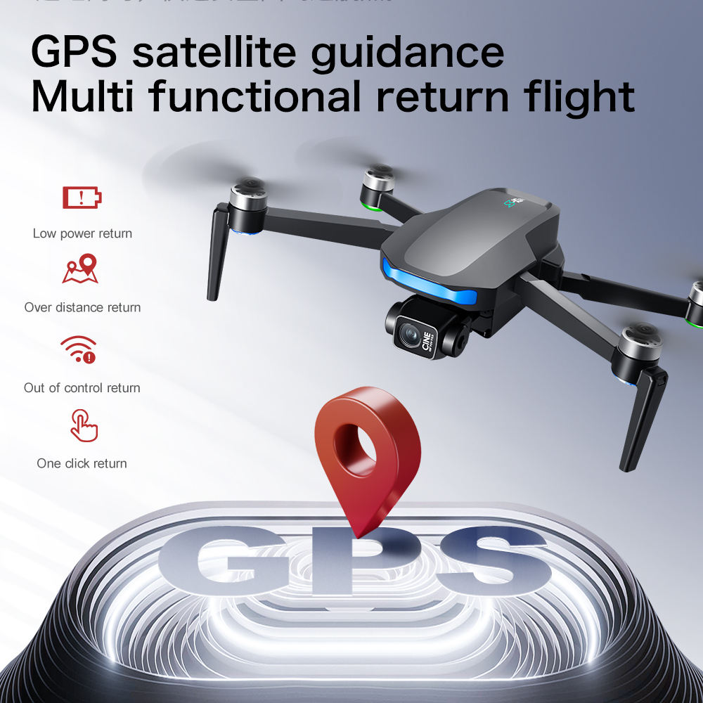 新型S-X1 MAXドローン GPS 8Kプロフェッショナル - Drone Rc Holder のレビューと価格