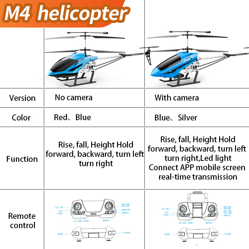 M4 大型 Rc ヘリコプターリモコン非常に耐久性のある充電 - Drone Rc Jet のレビューと価格