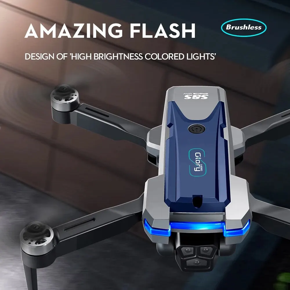 折りたたみ式リモートコントロールドローンRCS8S GPS, - Drone Rc Holder のレビューと価格
