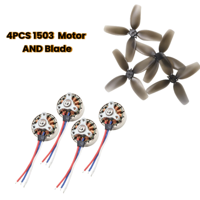 高精度製造 NEW 1503 ブラシレスモーターコンボ 4  - Micro Fpv Quad のレビューと価格